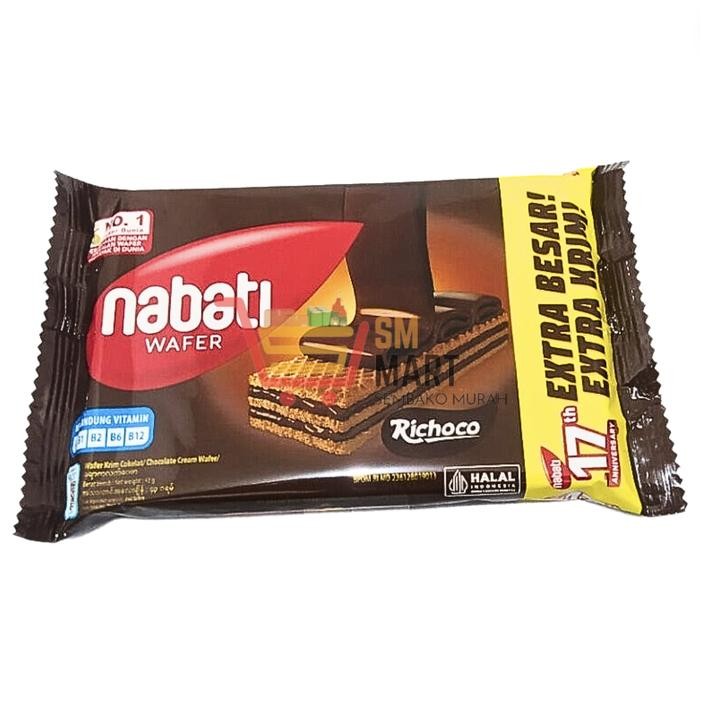 

Viral [New! 1 Dus] Wafer Nabati 2000 Keju Coklat Isi 60 Pcs Nabati Murah Packing Aman