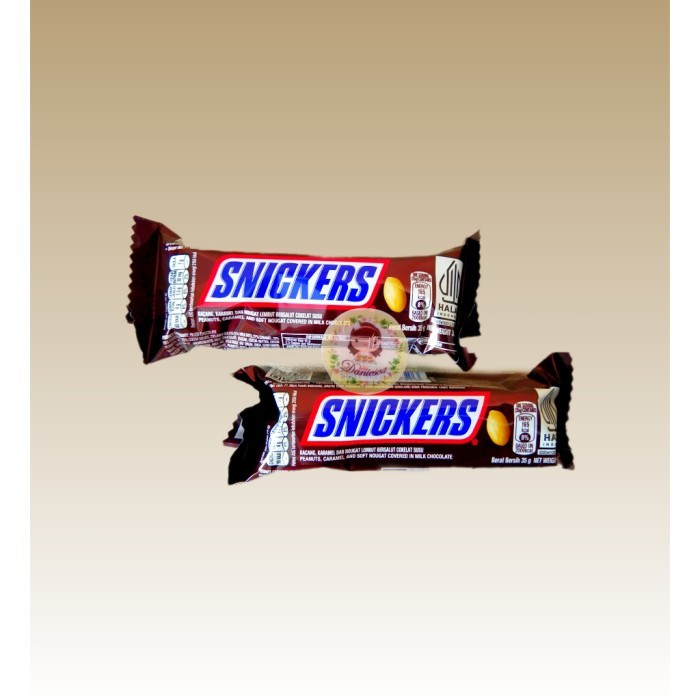 

Promo Coklat Import I Sekotak Snickers Peanut Caramel Nougat Chocolate Bar 35 Gr (Ds Bgr) Packing