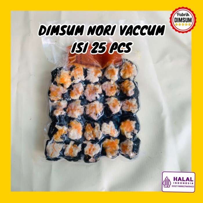 

DIMSUM NORI VACUUM isi 25 bisa Luar Kota