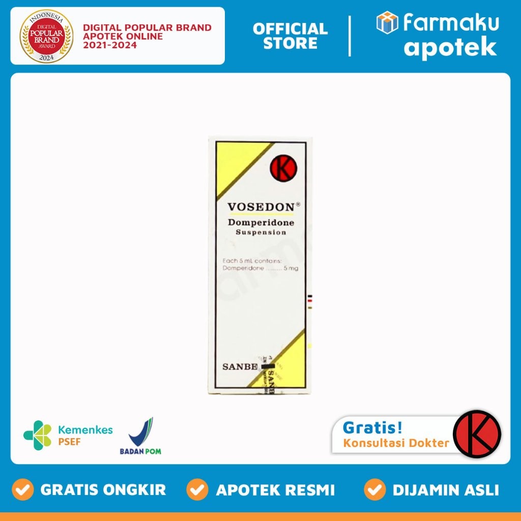 Vosedon Syrup 60 ml - KGS