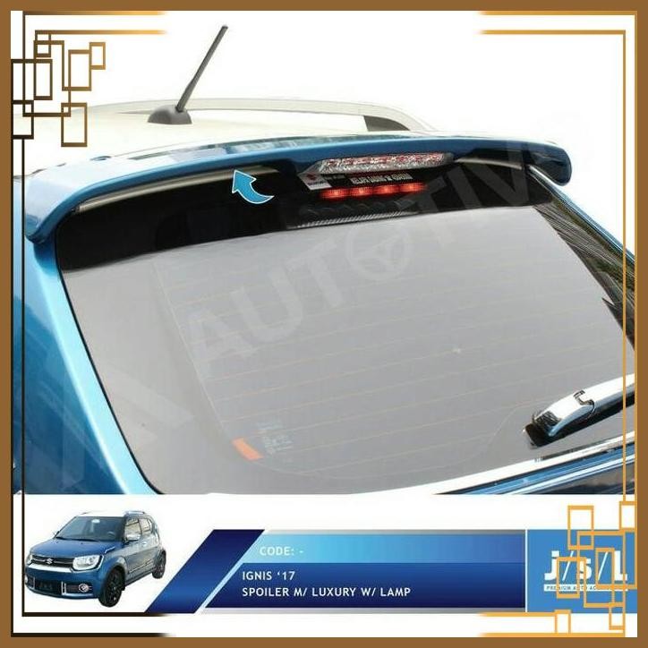 [SMT] SUZUKI IGNIS SPOILER MODEL SGA + LAMPU/ SPOILER W/ LAMP