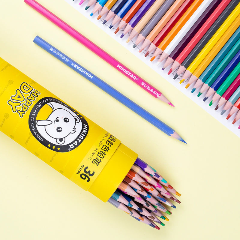 

Kindergarten Primary School Oily Colored Pencil Only for Painting