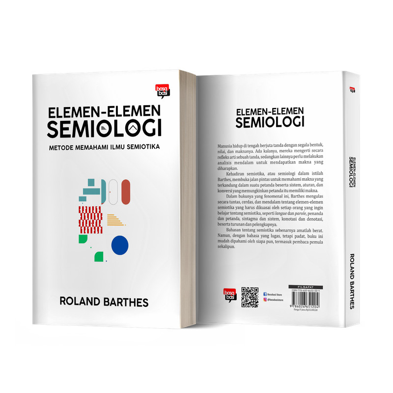 Buku Elemen-Elemen Semiologi (Metode Memahami Ilmu Semiotika) - Roland Barthes - Basabasi