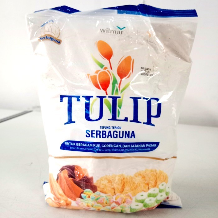 

BARANG TERLARIS tepung tulip tepung serba guna kartonan