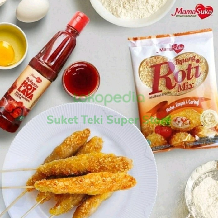 

BARANG TERLARIS Mamasuka Tepung Roti MIX Campur 10kg Karung Gojek