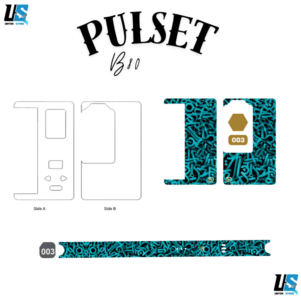 

Premium Cut - Stiker Set Ukuran B80 Banyak Dan Bacdorr Transfaran 3 Garskin Stiker / Case Custom Terlaris 2PCS/ Fullbody
