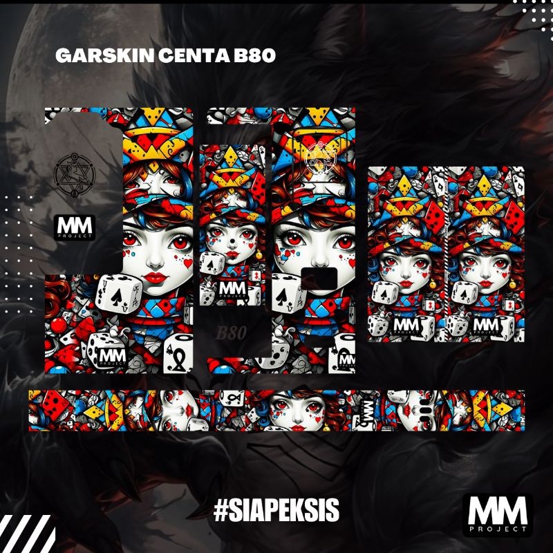 

Premium Cut - Stiker Pack C B80 Set Mm Series By Project G2 Garskin Stiker / Case Custom Terlaris 2PCS/ Fullbody