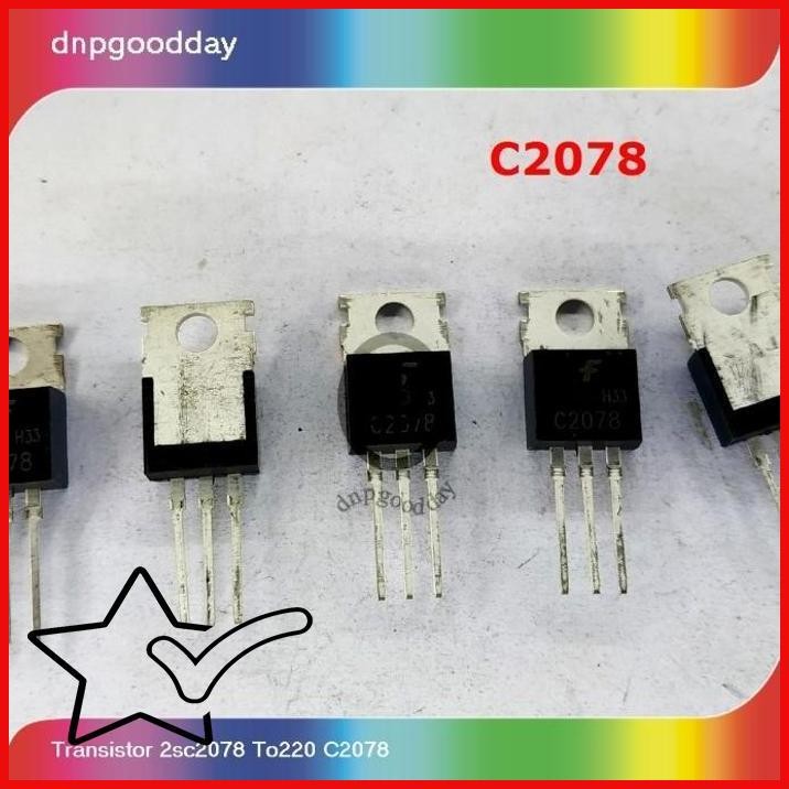 [DNP] TRANSISTOR 2SC2078 TO220 C2078