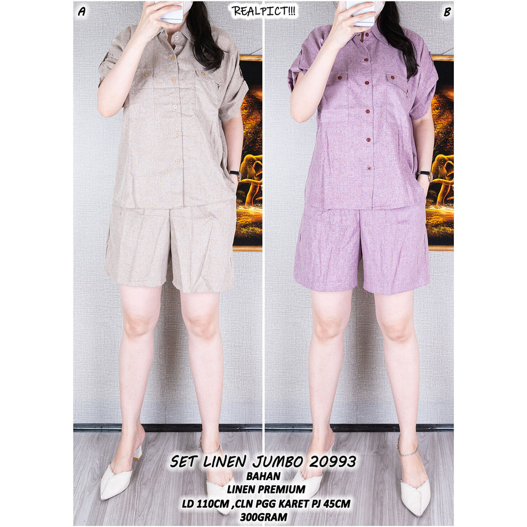 SET LINEN JUMBO 20993 #STOKADA#ORDERAJA