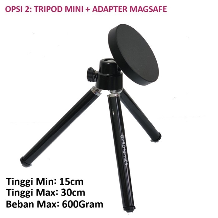 Tripod Adapter for Magnetic Magsafe IPhone 12 13 14 15 Samsung with Magsafe Case for Gimbal