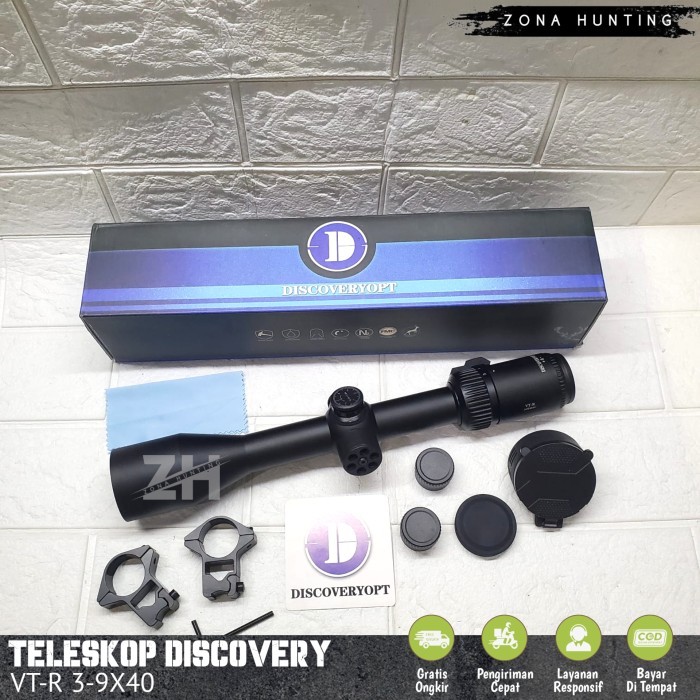 TELESKOP DISCOVERY VTR 3-9X40 AC TELEKCOPE DISCOVERY 3-9X40 TERMURAH
