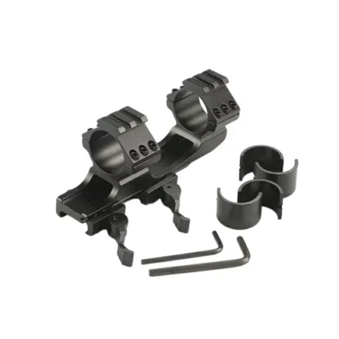 MOUNTING ONE PIECE MONTING TELESKOP MOUNTING TINGGI OD 25-30 TERMURAH