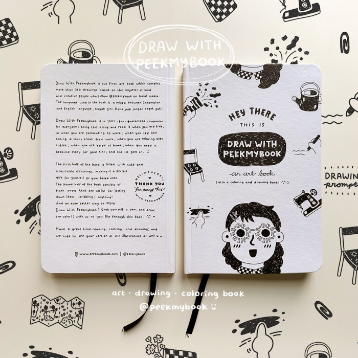 

Draw With Peekmybook - Art Book Buku Art / Menggambar / Mewarnai