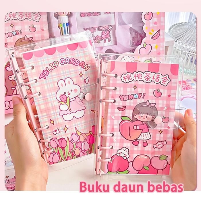 

Stiker Lucu 1 Set Box Tema Kartun Stiker Label untuk Buku Pegangan Diary Dekorasi DIY Stiker Spiral