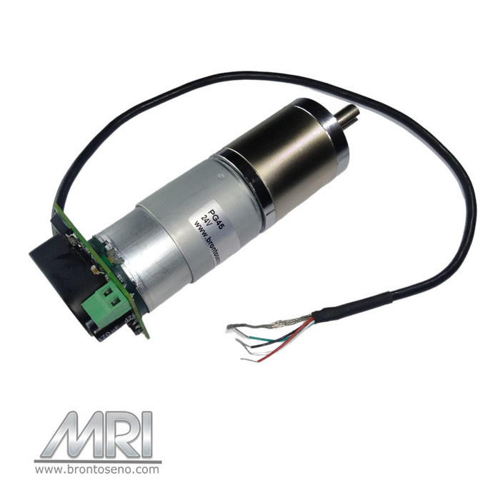 Motor DC PG45 500Rpm 25kgfcm 60W 200PPR encoder + Driver