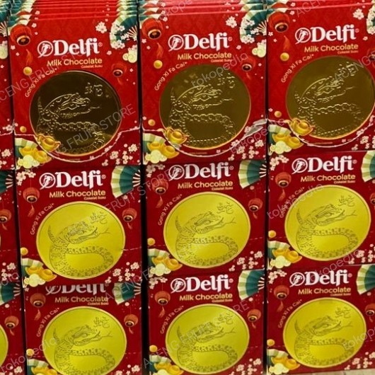 

Cokelat Delfi Spesial Imlek Shio Ular Box
