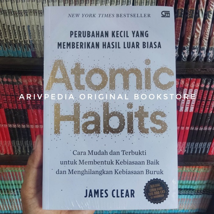 

Atomic Habits - James Clear (Segel, Original, Best Seller)