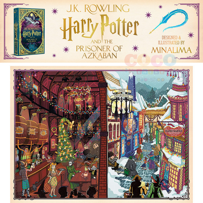 

Harry Potter and the Prisoner of Azkaban 3 Hardcover (Minalima)