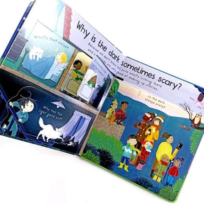 

Usborne Why is it dark at night First Questions & Answers Buku Impor Edukasi Anak English Education