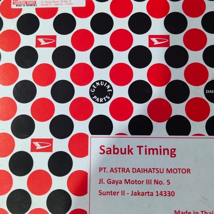 TIMING BELT SET DAIHATSU TARUNA(ASLI)