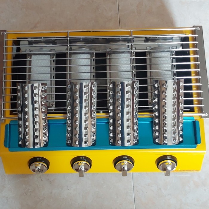 Roaster / Bakaran Sosis / Panggangan 4 Tungku