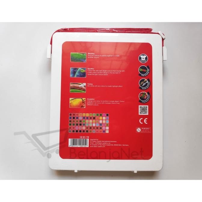 

CRAYON FABER CASTELL | KRAYON FABER CASTELL 72 WARNA / COLORS
