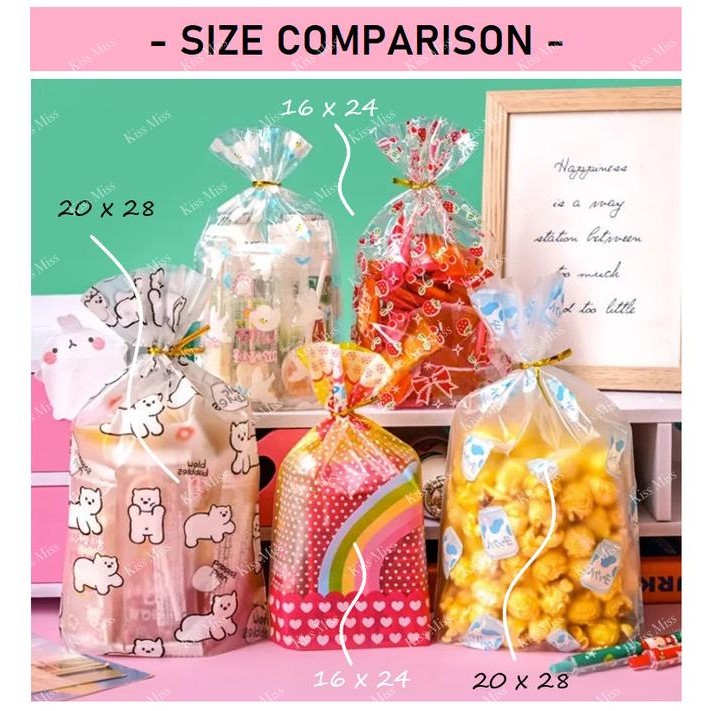 

hanya disini] 10 PCS - Plastik ULTAH - GOODIE BAG - ulang tahun - hampers - 16x24 - 20x28 - bingkisan - kemasan makanan - karakter - lucu - kartun