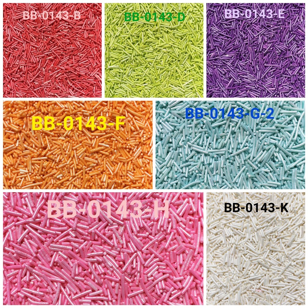 

GR-BB-0143 Sprinkles sprinkle sprinkel 100gr 100 gram meses (SPRINKLES)