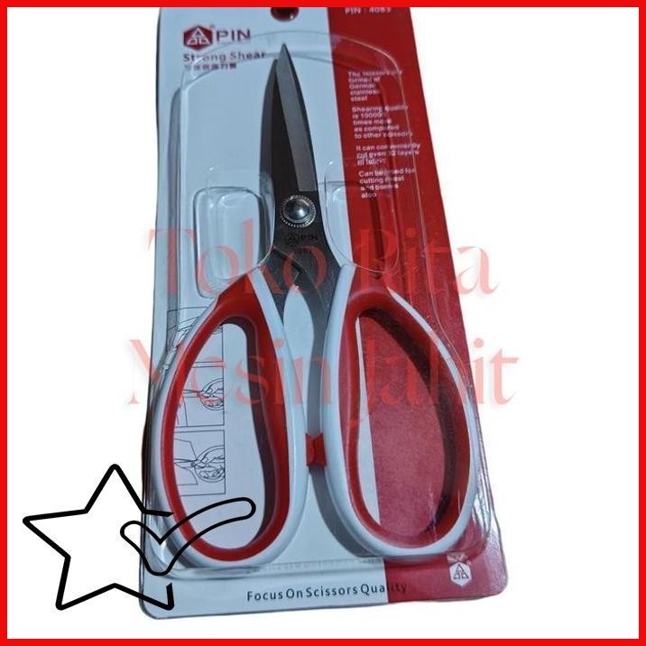 

[RMJ] GUNTING KAIN 8 INCH MERK PIN-4083