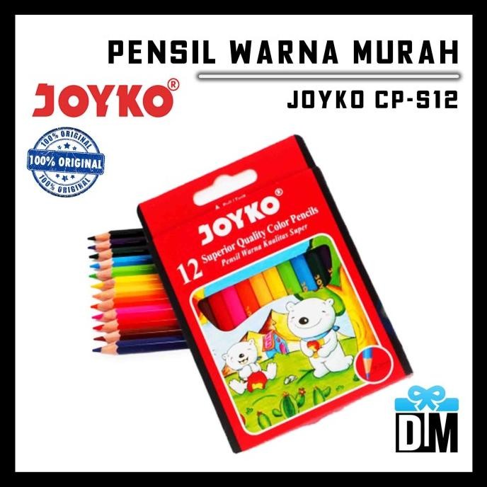 

siap kirim] Pensil Warna Murah Joyko Kuat Mewarnai Color Pencil Superior Quality