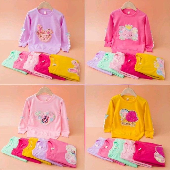 SWEATER ANAK PEREMPUAN IMPORT USIA 1-11 TAHUN / SWEATER ANAK PEREMPUAN