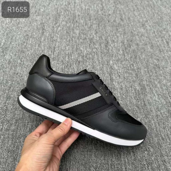 Bal li Hitam Sepatu Kulit Asli pria wanita Sneaker Branded quality unisex casual formal sepatu hang 