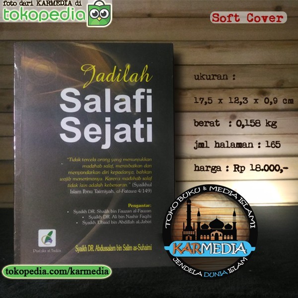 Jadilah Salafi Sejati Pustaka At Tazkia Karmedia