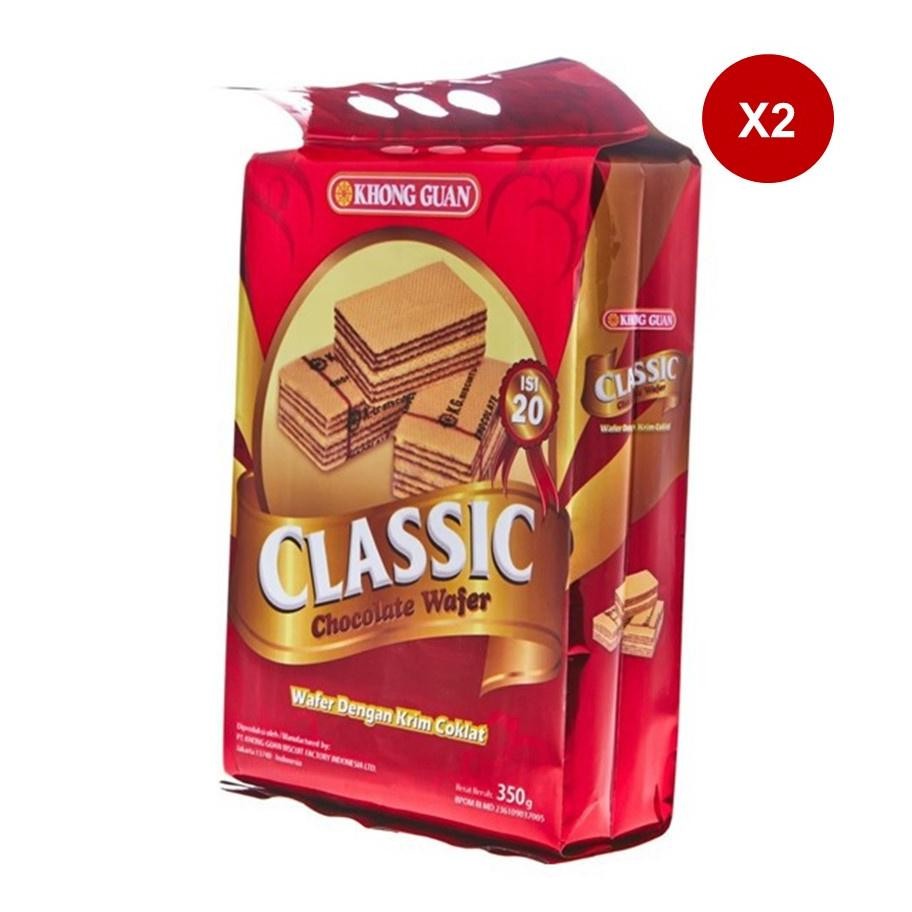 

Hong Guan Claic Wafer Chocolate 350 Gr 2