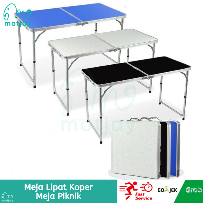 [TSB] - MEJA LIPAT KOPER / MEJA LIPAT PIKNIK / MEJA LIPAT SERBAGUNA