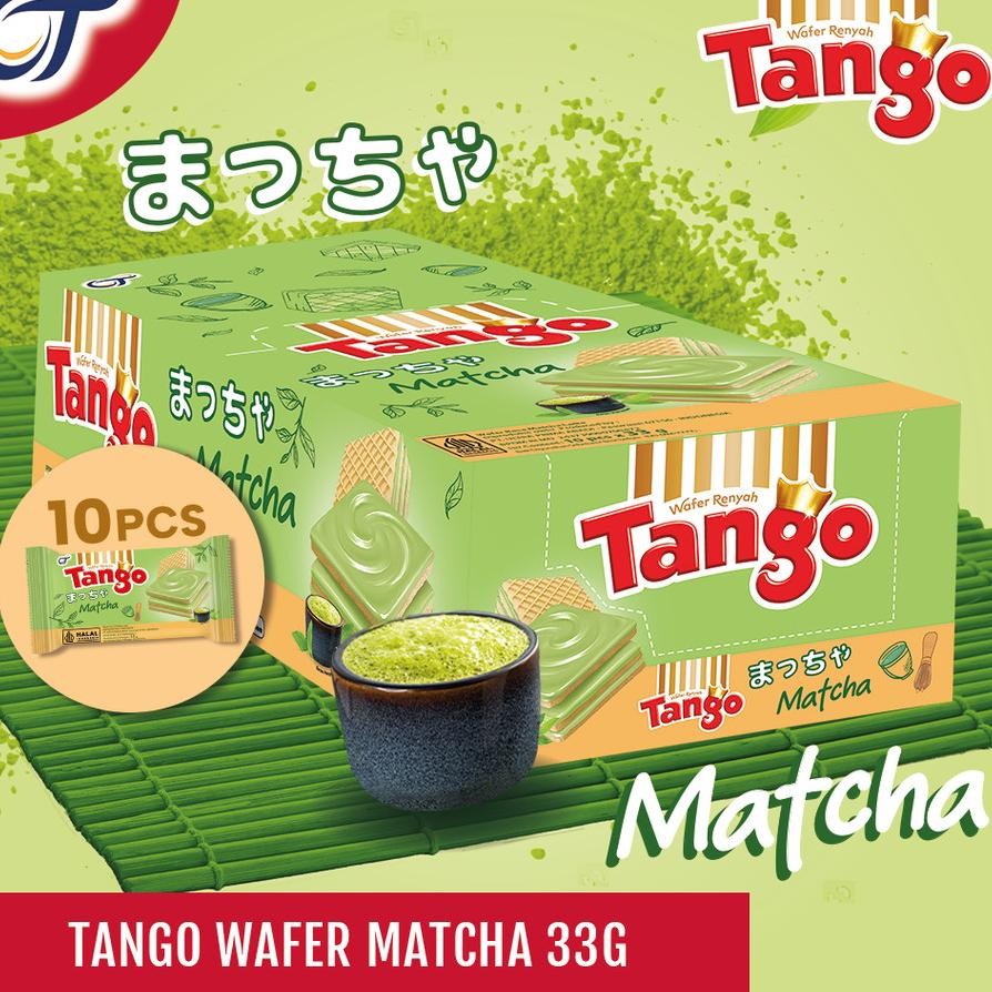 

Tango Wafer Matcha 33Gr 1 Bo