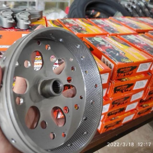 Sedia Mangkok GANDA KARTEL anti gredeg cvt custom kartel & Kampas ganda daytona Mangkok ganda lubang