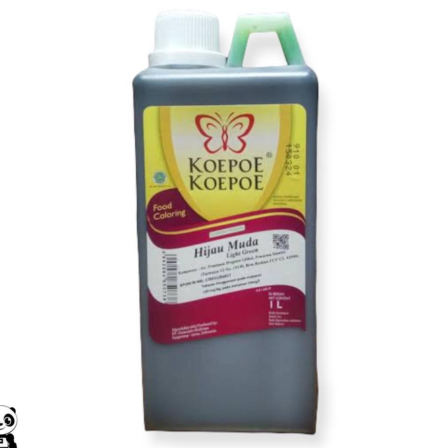 

Oepoe Oepoe Pewarna Hijau Muda 1 Liter Food Colng Lht Green 1L