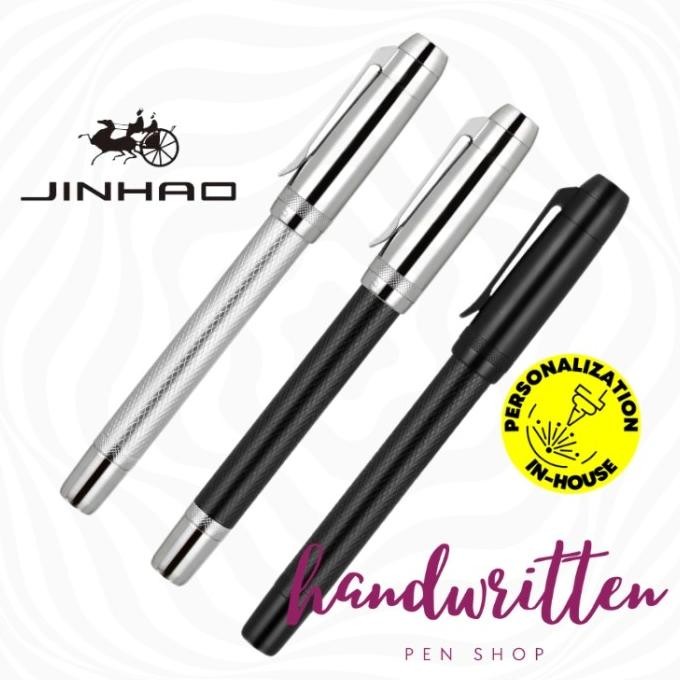 

JINHAO TYP 92 CARTRIDGE & CONVERTER METAL FOUNTAIN PEN / PENA JINHAO 92