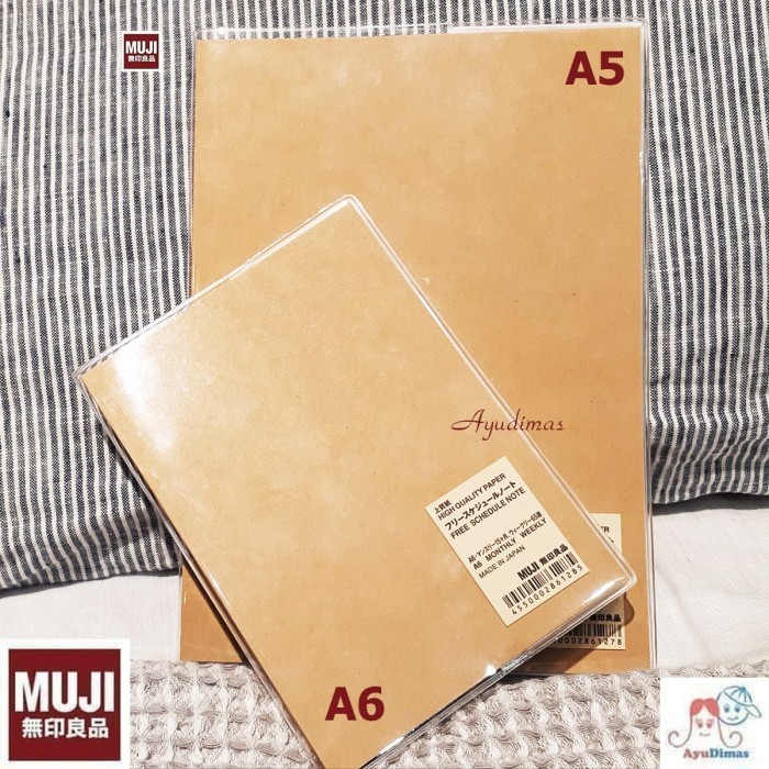 

MUJI Free Schedule Note / planner notebook / note book / agenda /diary
