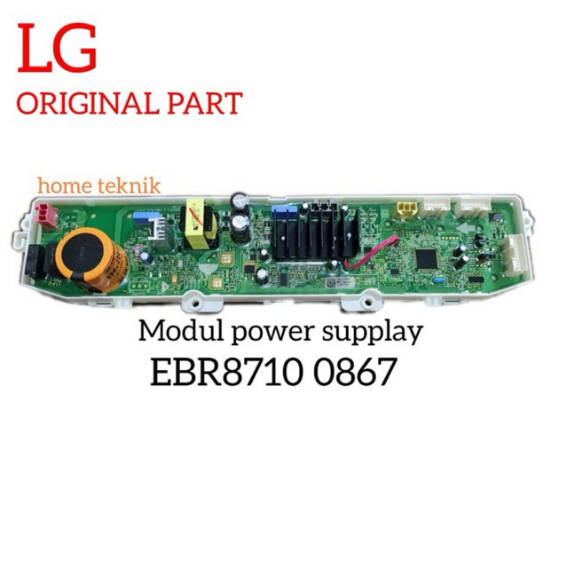 Modul power supplay mesin cuci LG smart inverter Code part EBR8710 0867 original