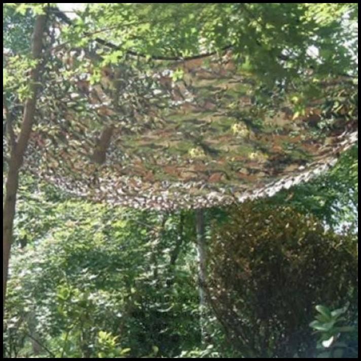 Jaring Kamuflase Militer Camouflage Net Survival Kain Penyamaran