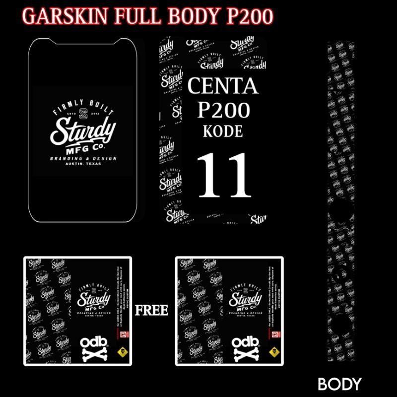 

Terlaris Stiker Inner Centaurus P200 Garskin Custom Case Laminasi Tebal COD