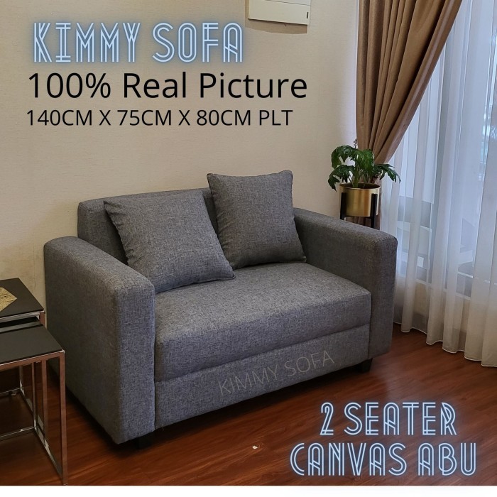 Sofa 2 Seater Harmony / Kimmy Sofa Minimalis