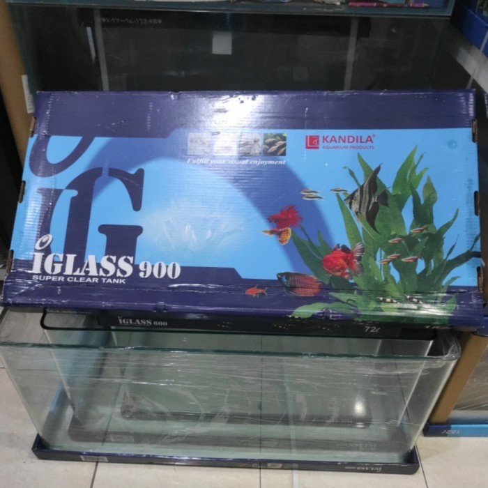 TERLENGKAP AQUARIUM BENDING KANDILA IGLASS 900 90X45X45