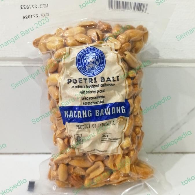 

POETRI BALI KACANG BALI RASA BAWANG 225G / KACANG BALI ORIGINAL 225G ORIGINAL