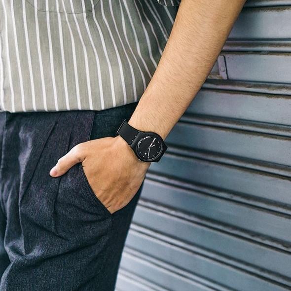 Juno X Geoff Max Official - Midnight Black White | Jam Tangan | Watch