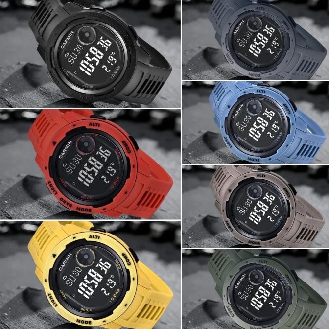 Jam Tangan Garmin Instinct Pria Sport Ds8100 Digital