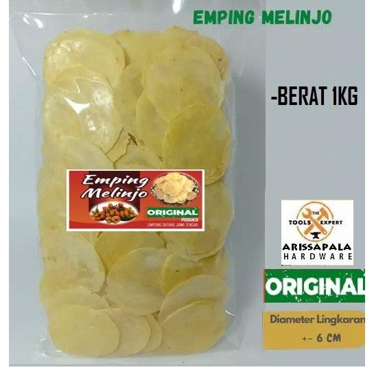 

Emping Melinjo 1 Kg Kerupuk Mlinjo Blinjo Keripik Melinjo Mentah 1KG