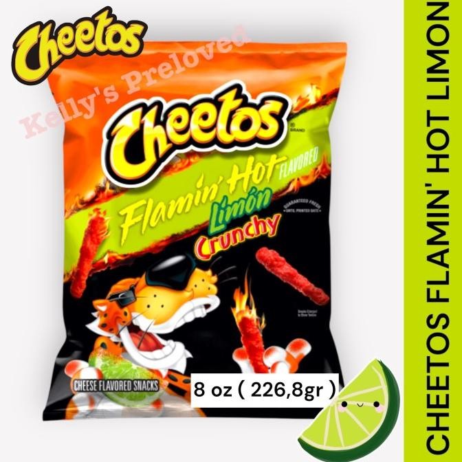 

CHEETOS CRUNCHY CHEDDAR JALAPENO | FLAMIN HOT | MADE IN USA